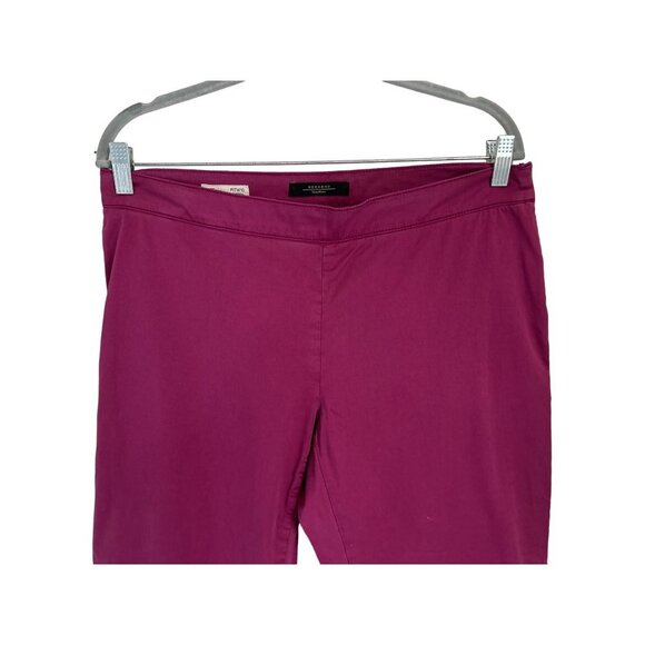 MaxMara Weekend Capri Casual Pants Cotton Chino Khaki Size 10 - Picture 3 of 7